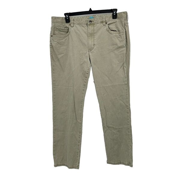 Tommy Bahama Chino Jeans‎ Pants Mens Size 38x29 Tan Straight Leg Business Casual - Picture 1 of 10